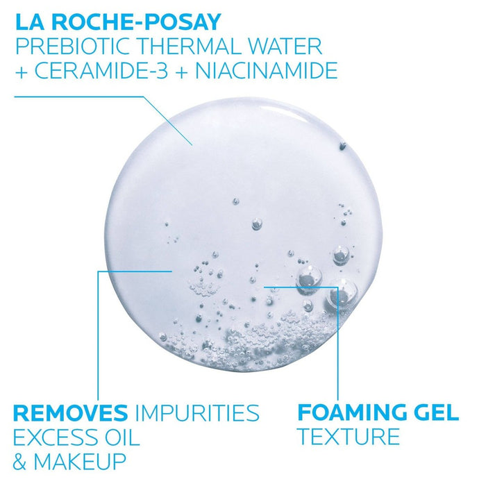 La Roche Posay Toleriane Purifying Foaming Face Cleanser - 1.69 fl oz