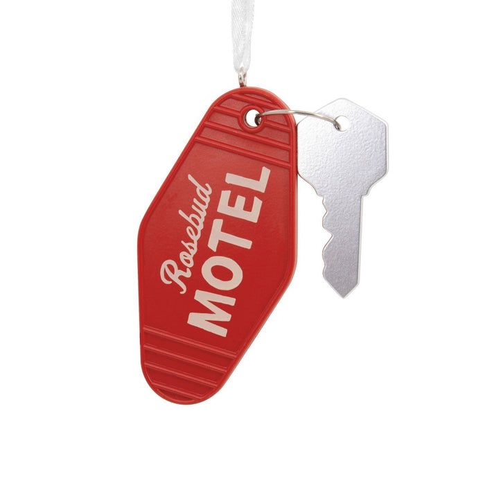 Hallmark Schitt's Creek Rosebud Motel Room Key Christmas Tree Ornament