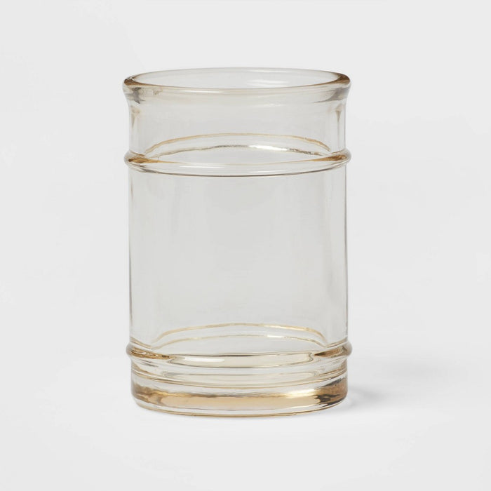 Antique Glass Tumbler Brown - Threshold