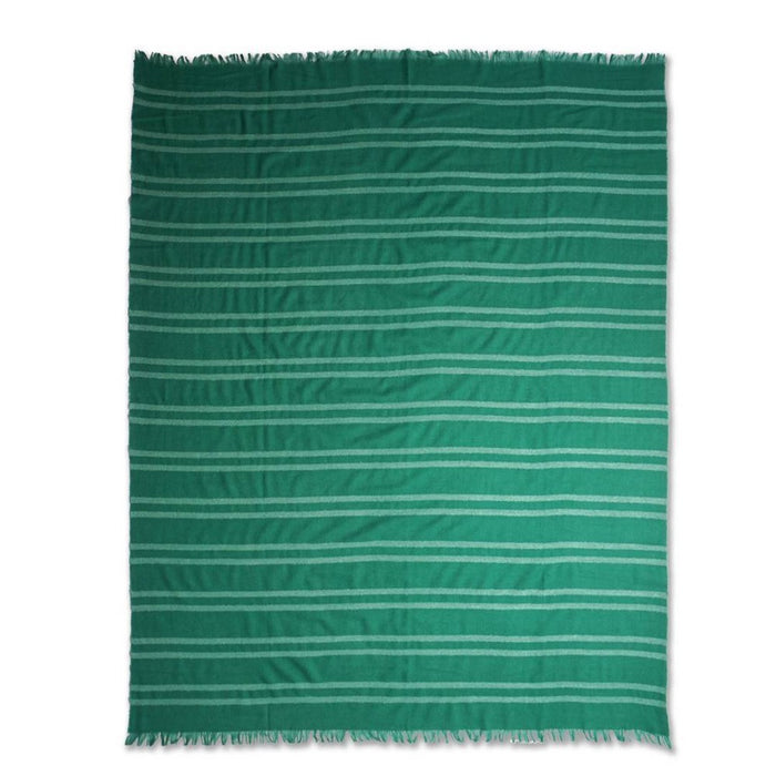 50"x60" Chenille Pattern Throw Dark Green - Bullseye's Playground