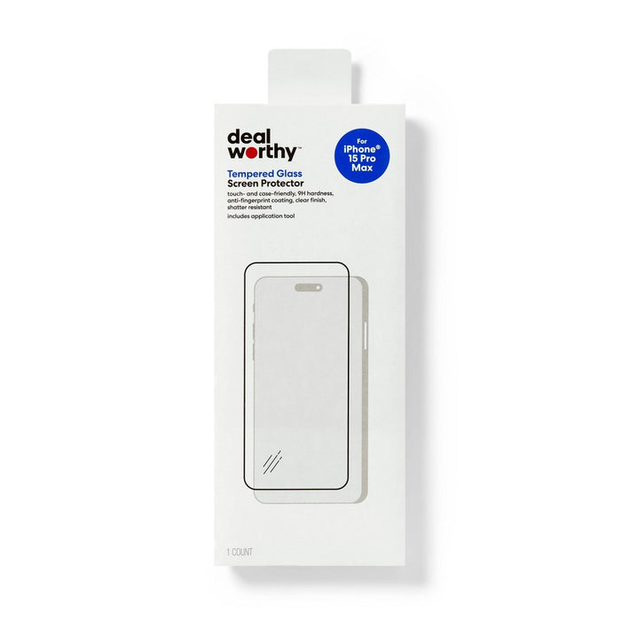 Apple iPhone 15 Pro Max Screen Protector - dealworthy