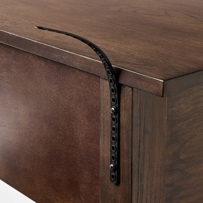 Palma 46" Arched Console Table: Hardwood Frame, 2 Drawers, No Assembly - Threshold designed w/Studio McGee (LOCAL PICKUP ONLY)