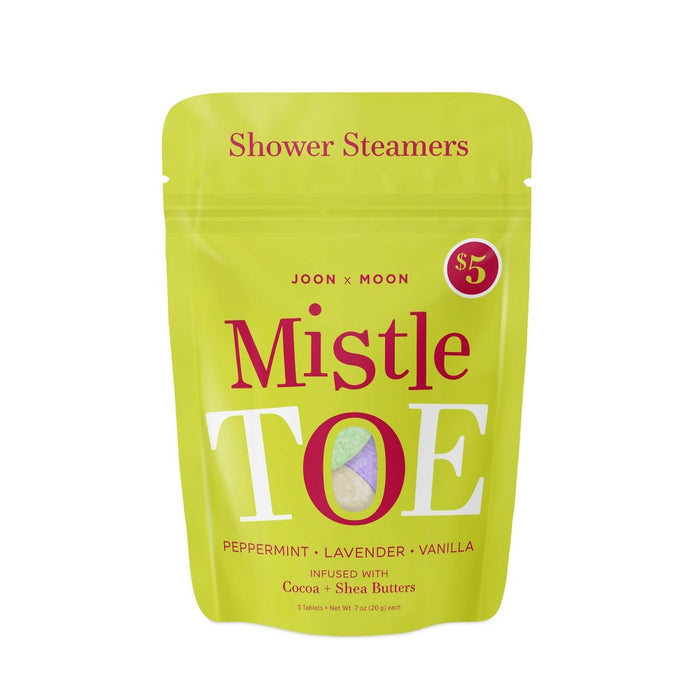 JoonX Moon Mistletoe Peppermint, Lavender, Vanilla Shower Steamers - 60gm/3ct