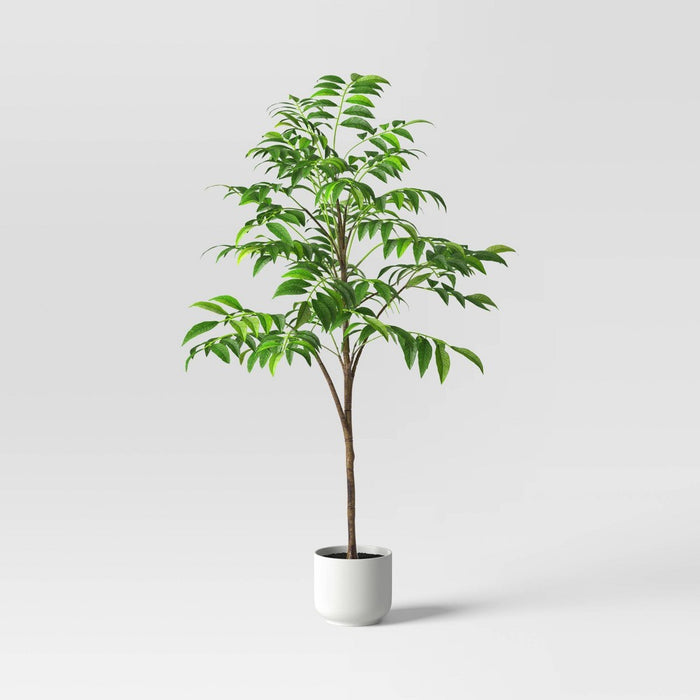 11.4" Faux Magnolia Artificial Tree Green - Room Essentials (LOCAL PICKUP ONLY)