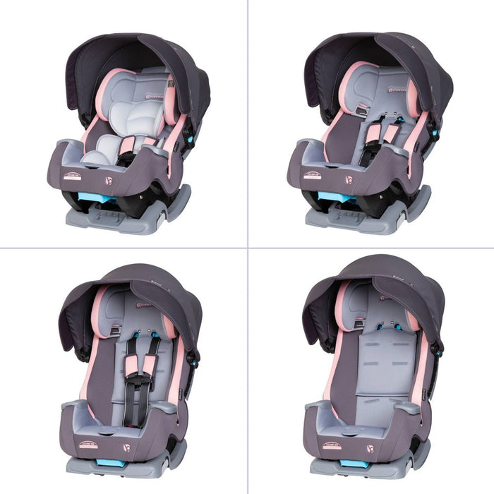 Baby Trend Cover Me 4-in-1 Convertible Car Seat - Quartz Pink (LOCAL PICKUP ONLY)