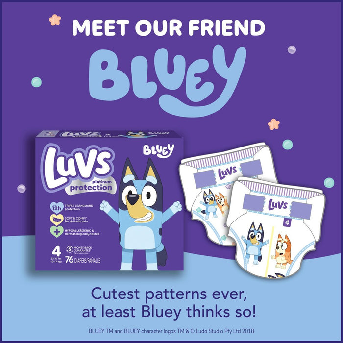 Luvs Pro Level Leak Protection Diapers Big Pack - Size 1 - 116ct