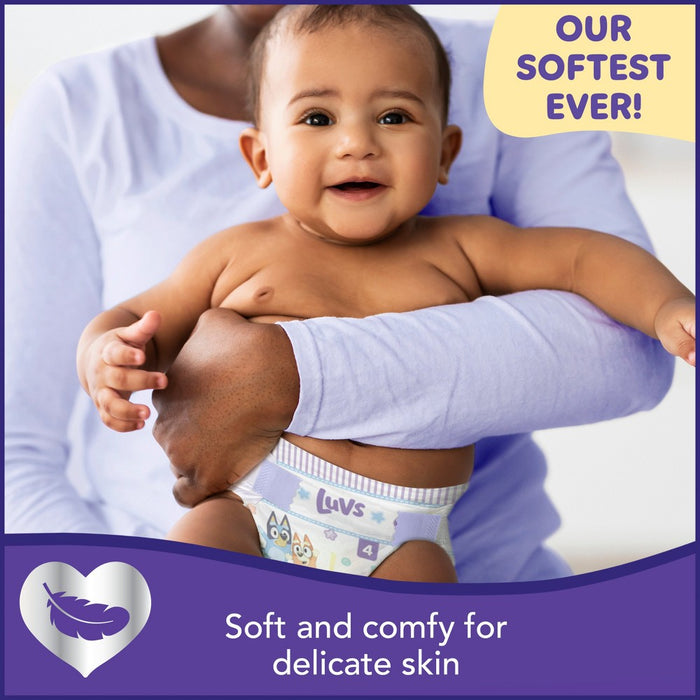 Luvs Pro Level Leak Protection Diapers Big Pack - Size 1 - 116ct