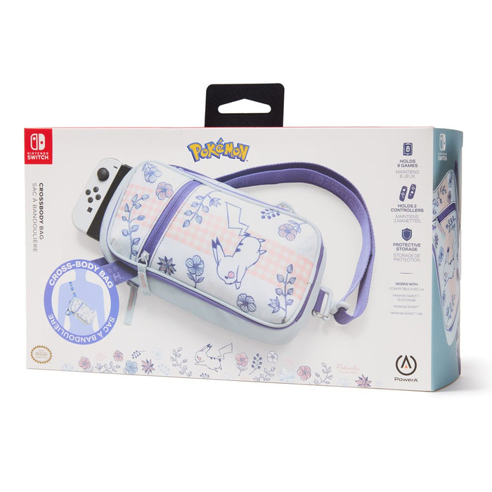 PowerA Crossbody Bag for Nintendo Switch - Pikachu Garden