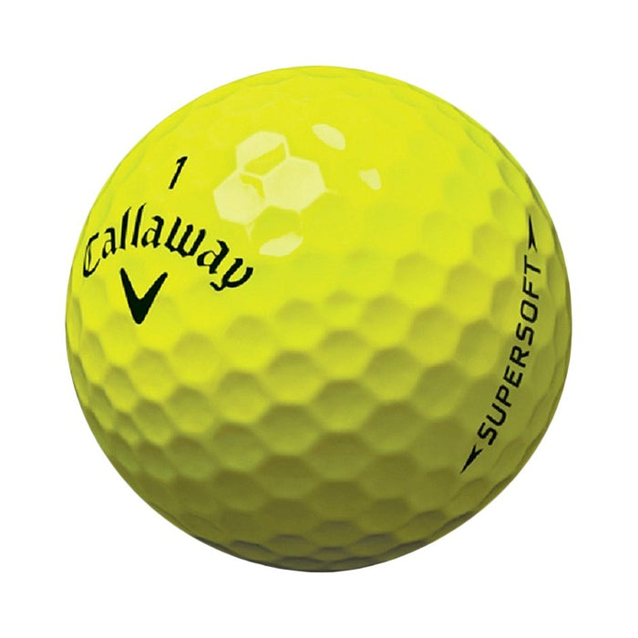 Callaway Supersoft Golf Balls 12pk - Yellow