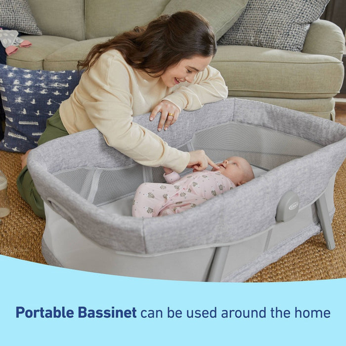Graco Dream More 3-in-1 Travel Bassinet - Gray (LOCAL PICKUP ONLY)
