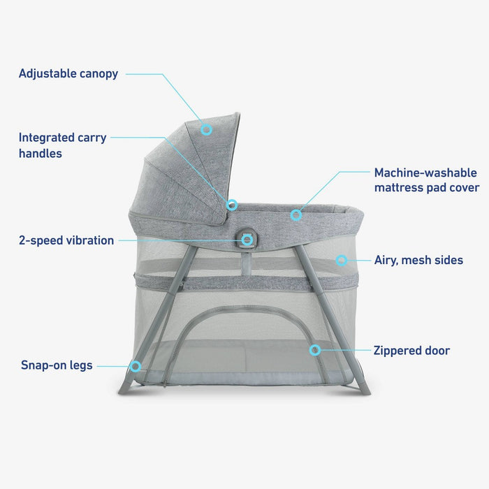 Graco Dream More 3-in-1 Travel Bassinet - Gray (LOCAL PICKUP ONLY)