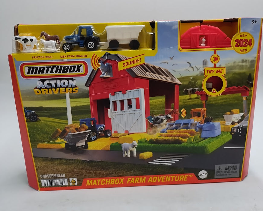 Matchbox Action Drivers Farm Adventure Playset