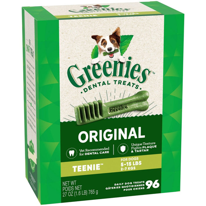 Greenies Teenie Chewy Dental Dog Treats Original Chicken - 27oz