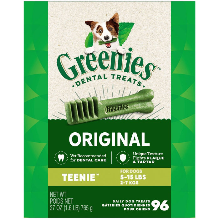 Greenies Teenie Chewy Dental Dog Treats Original Chicken - 27oz