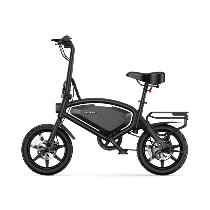 Jetson Adult Axle X 12" Step-Over Electric Folding Bike - Black (LOCAL PICKUP ONLY)