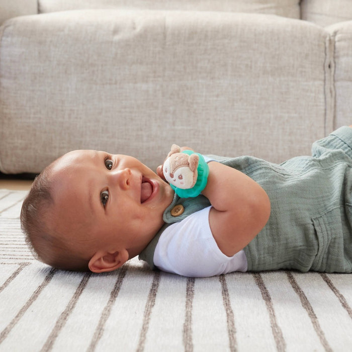 Infantino Wrist Rattles - Fox and Deer