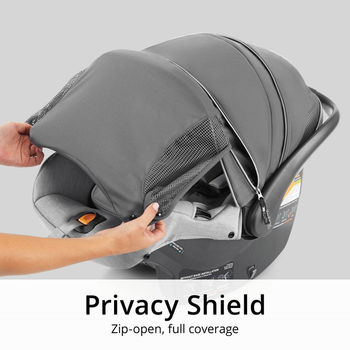 Chicco KeyFit 35 Zip ClearTex Infant Car Seat - Ash (LOCAL PICKUP ONLY)
