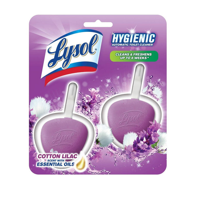 Lysol No Mess Automatic Lavender Fields Toilet Bowl Cleaner - 2ct