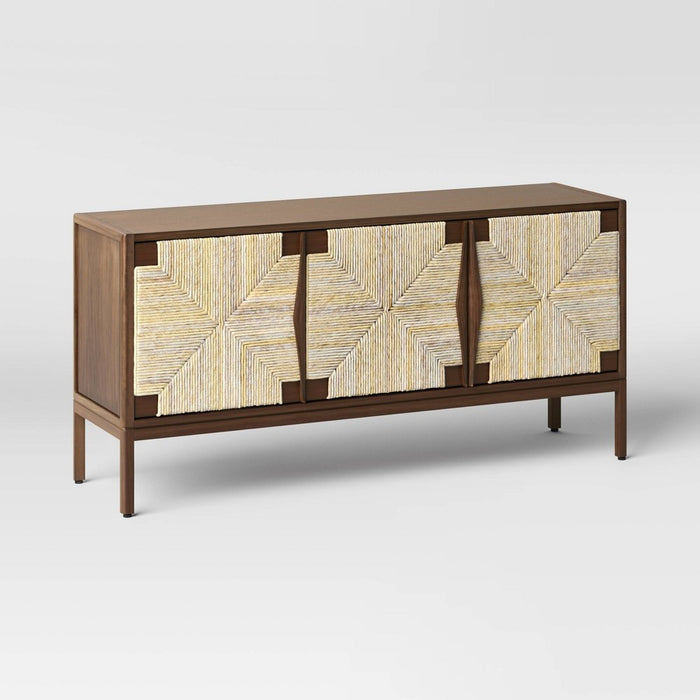 Withania Media Stand for TVs up to 55" - Threshold: Entertainment Center, Cable Management, Wood Composite (LOCAL PICKUP ONLY)