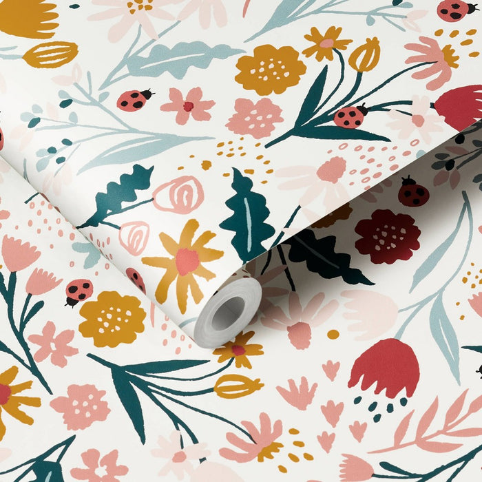 In the Garden Peel & Stick Kids' Wallpaper - Pillowfort