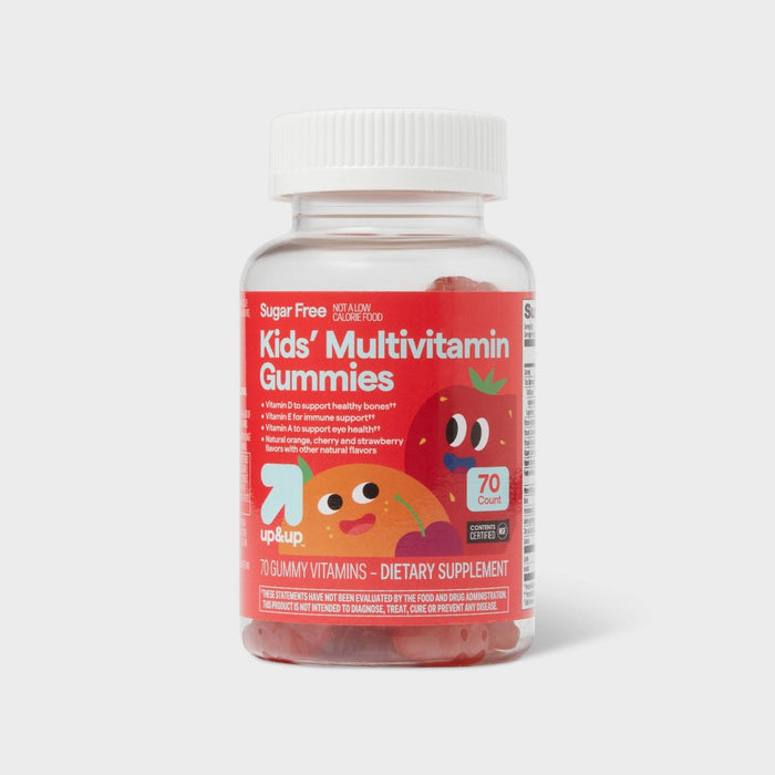 Sugar Free Kids' Multivitamin Gummies - 70ct - up&up