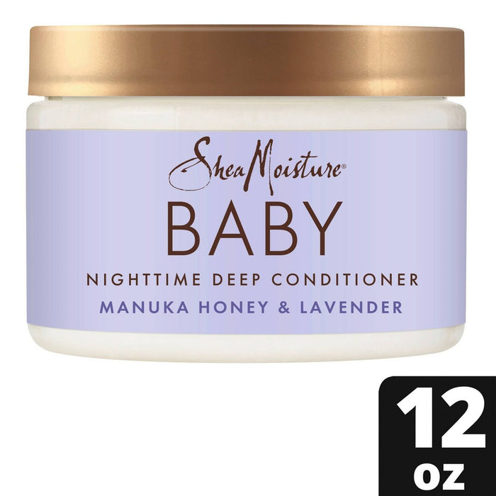 SheaMoisture Baby Manuka Honey & Lavender Nighttime Deep Conditioner - 12 fl oz