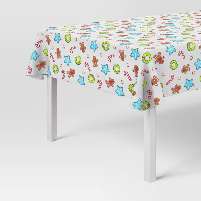 84"x60" Christmas Cookies Tablecloth - Wondershop