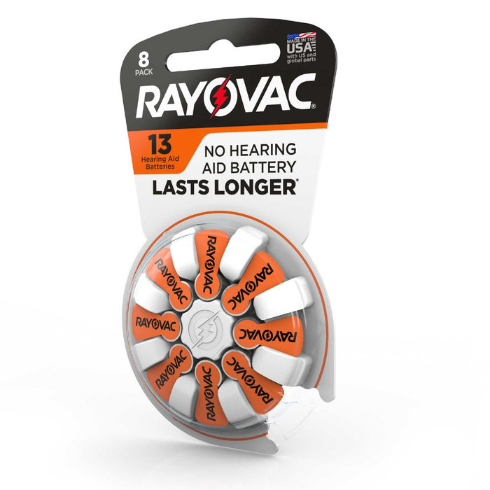 Rayovac Size 13 1.45V Hearing Aid Battery - 8pk