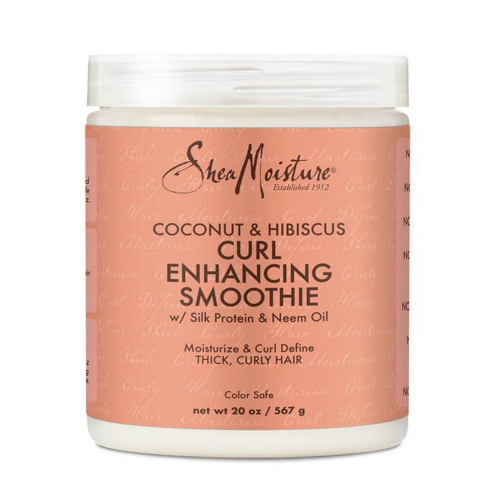 SheaMoisture Coconut and Hibiscus Curl Enhancing Smoothie For Thick Curly Hair - 20oz