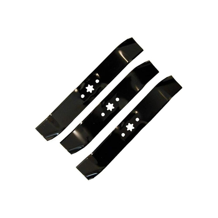 MTD Genuine Parts Side-Discharge 46 in. 3-in-1 Mower Blade Set For Riding Mowers 3 pk