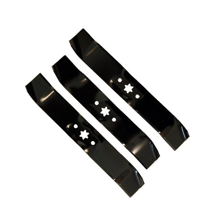 MTD Genuine Parts Side-Discharge 46 in. 3-in-1 Mower Blade Set For Riding Mowers 3 pk