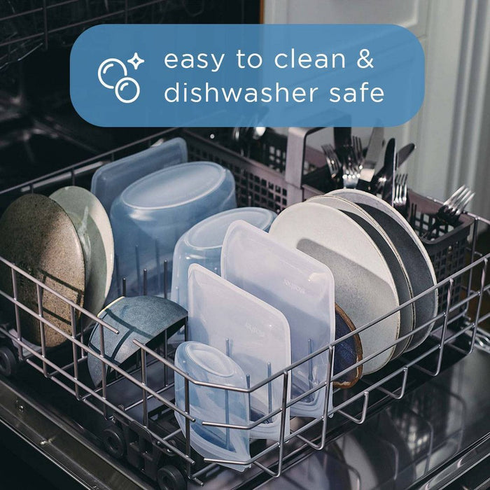 Stasher Reusable Food Storage Half Gallon Bag - Aqua