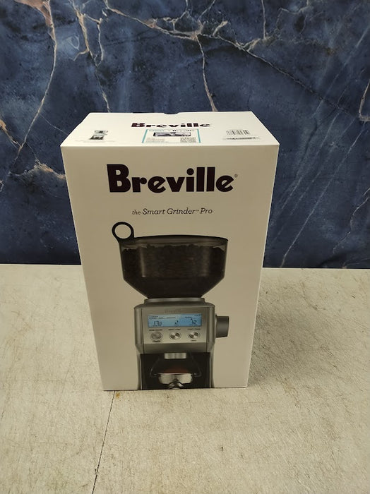 Breville Smart Grinder Pro Coffee Bean Grinder Brushed Stainless Steel