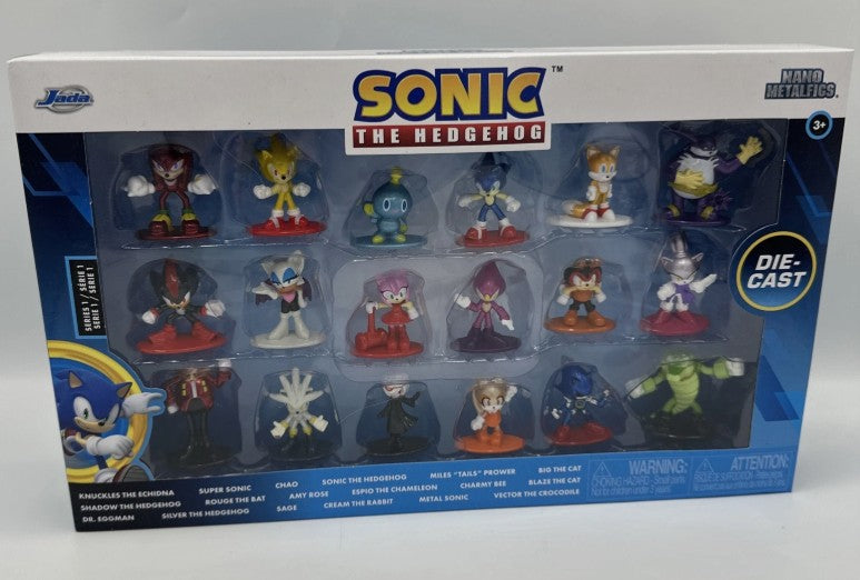 Jada Sonic Nano Metalfigs Set - 18pk