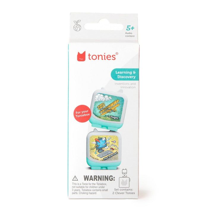 Tonies Inventions: Flight and Internet Audio Play Figurines 2pk