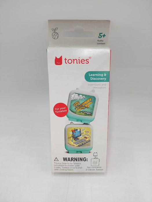 Tonies Inventions: Flight and Internet Audio Play Figurines 2pk
