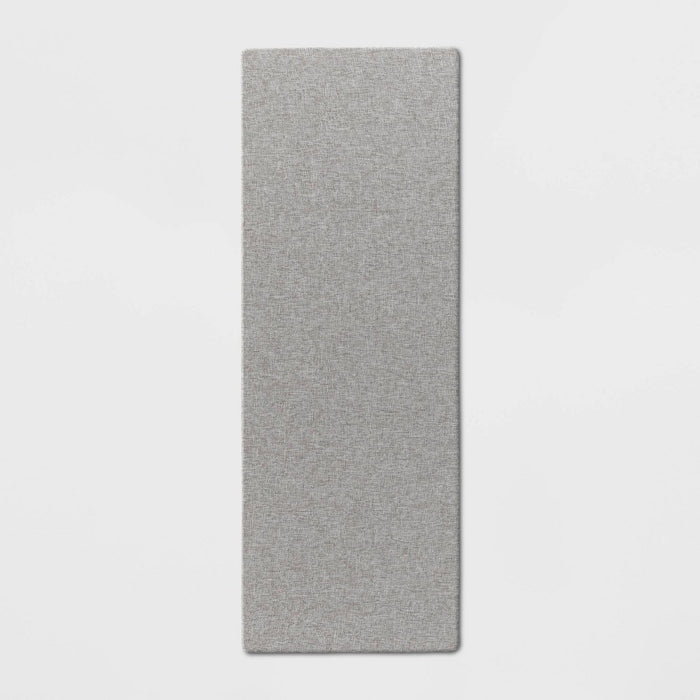 1'8"x5' Rectangle Indoor Floor Mat Gray - Threshold