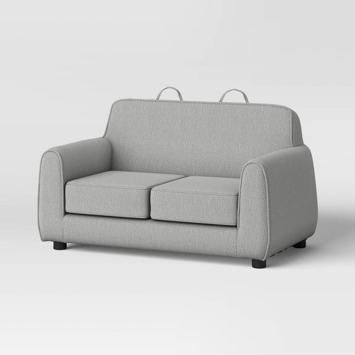 Upholstered Kids' Sofa Gray - Pillowfort (LOCAL PICKUP ONLY)
