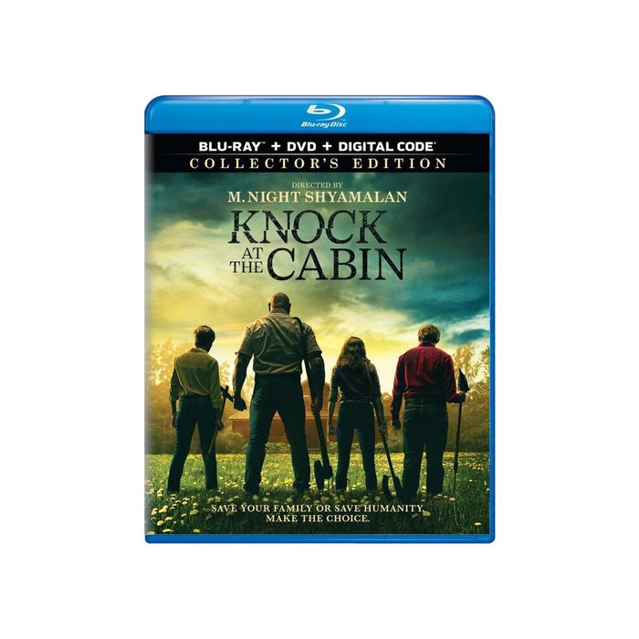 Knock at the Cabin (Blu-ray + DVD + Digital) *ADD 3 TO YOUR CART & 1 IS FREE!*