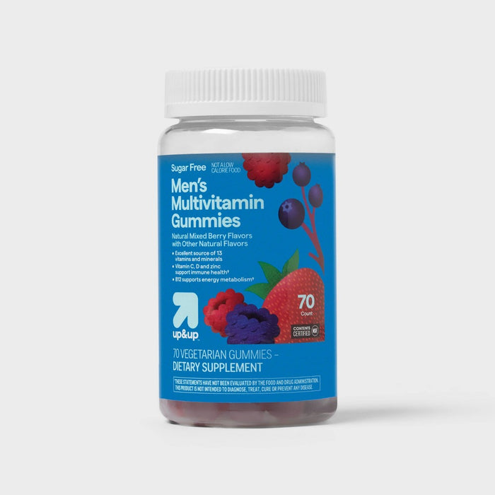 Sugar Free Men's Multivitamin Gummies - 70ct - up&up. EXP 05/26