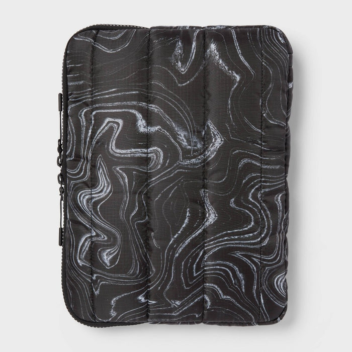 15" Laptop Sleeve - heyday Black & White Agate