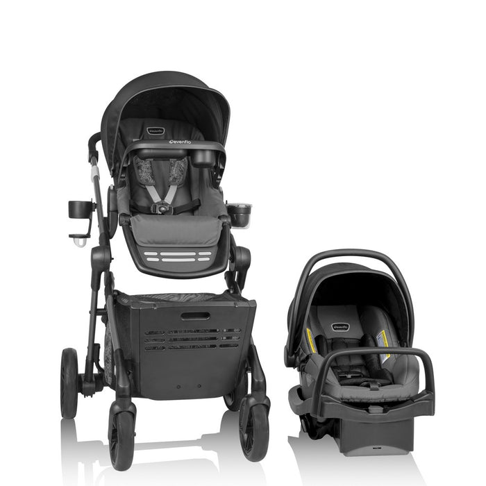 Evenflo Pivot Troop Companion Double Companion Modular Travel System - Rhodesboro Black (LOCAL PICKUP ONLY)