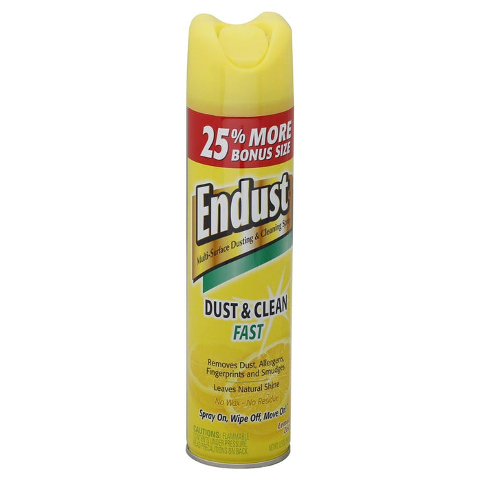 Endust Furniture Spray Lemon Scent 12.5 Oz