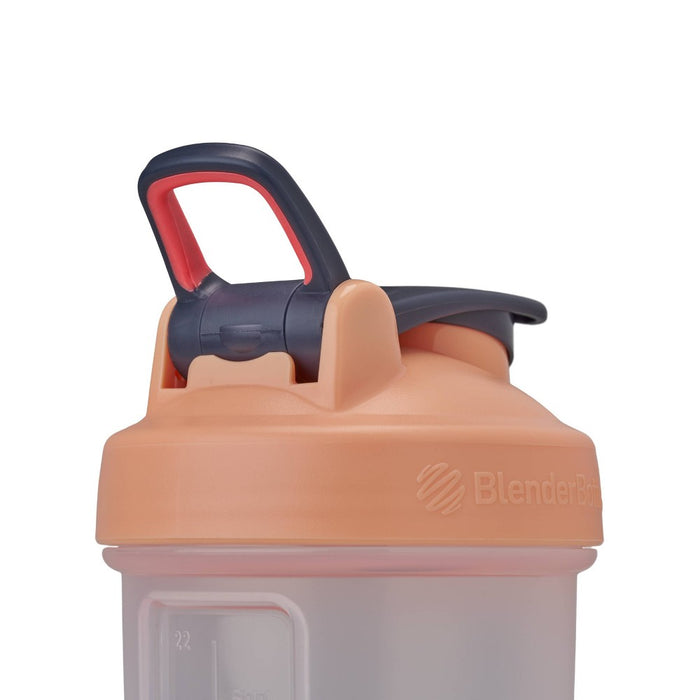 BlenderBottle 28oz Classic Plastic Tumbler - Clear/Peach