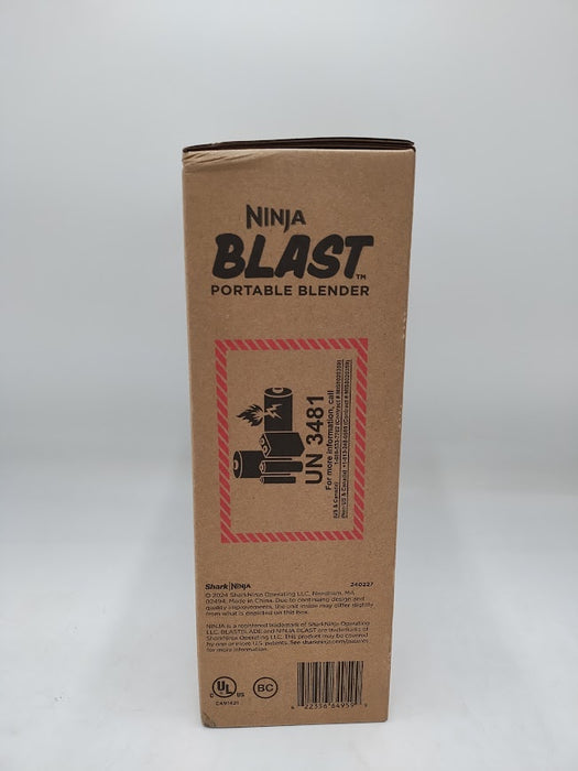 Ninja Blast 18oz Portable Blender Metallic Purple BC151PL:1-Speed