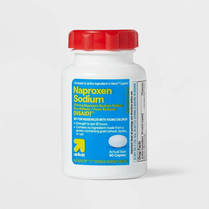 Naproxen NSAID Sodium Tablets - 90ct - up&up