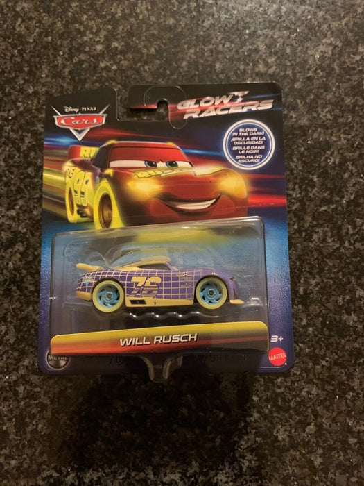 Cars Night Racing Diecast WILL RUSCH