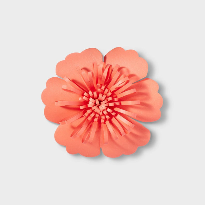 Birthday Bow - Spritz: Coral Pink Gift Wrapping Accessory, Solid Pattern, FSC Certified