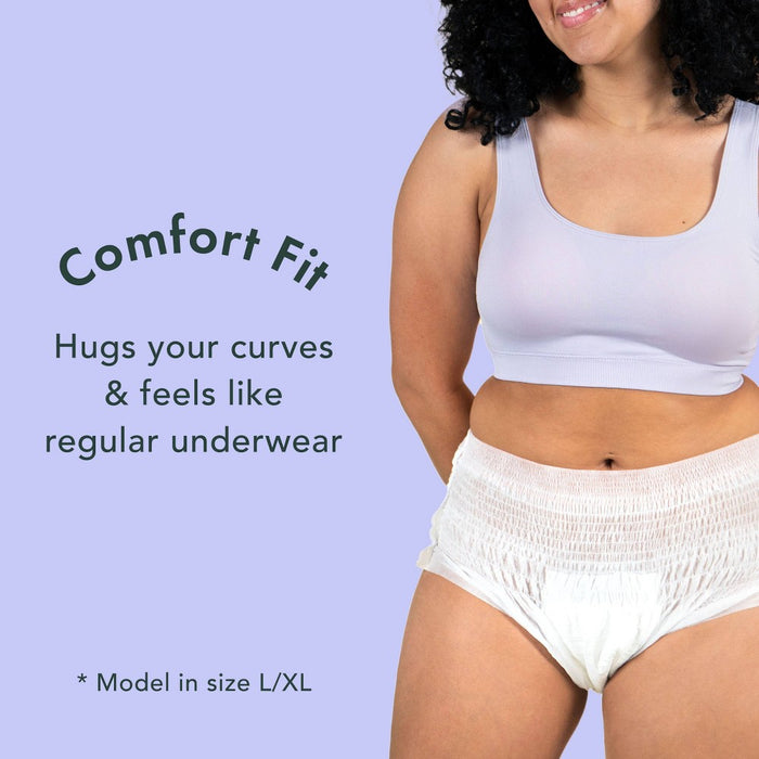 Rael Organic Disposable Period Underwear - L/XL - 5ct