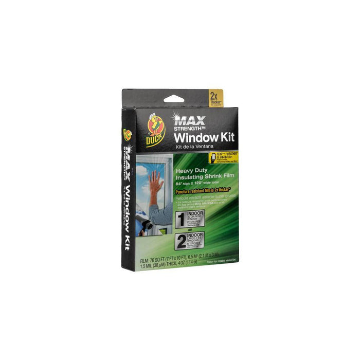 Duck 84" x 120" Max Strength Indoor Window Film Insulation Kit